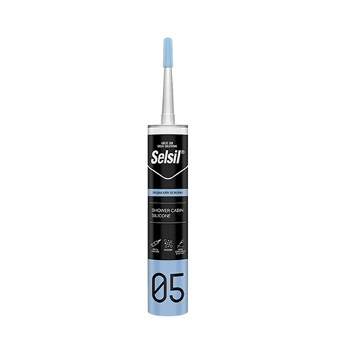SELSİL DUŞAKABİN SİLİKONU 280ML ŞEFFAF